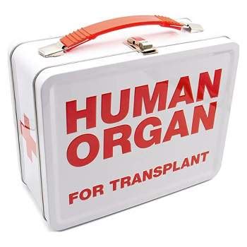 Human Organ Retro Tin Storage Box 